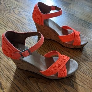 TOMS Wedge Heel Sandals